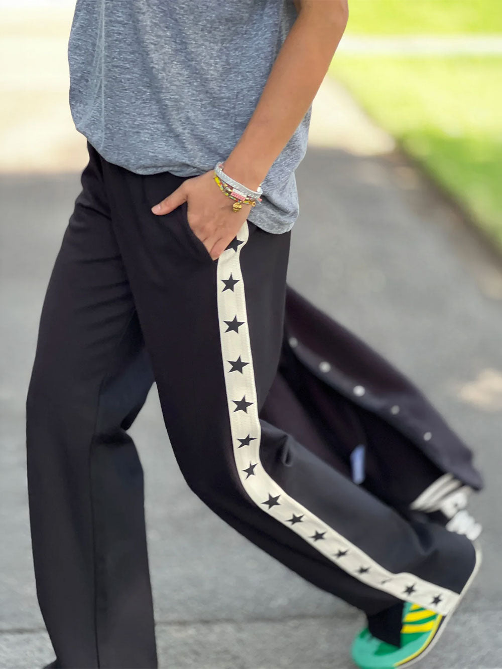 Super Star Sport Pant - BLACK