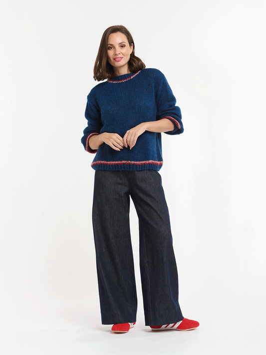 Jumper with Stitch Detailing