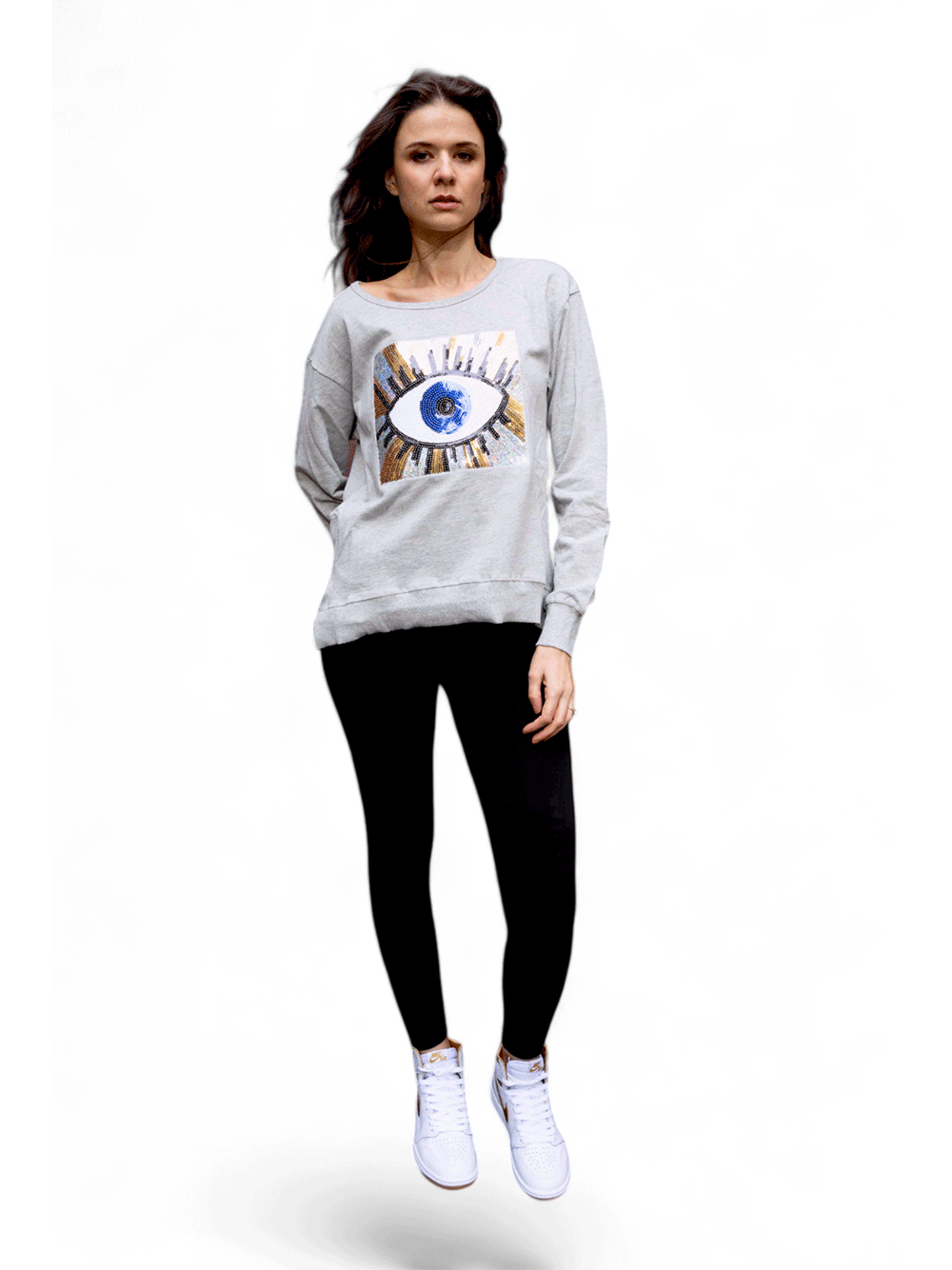 Suzie Sweater - GREY MARLE