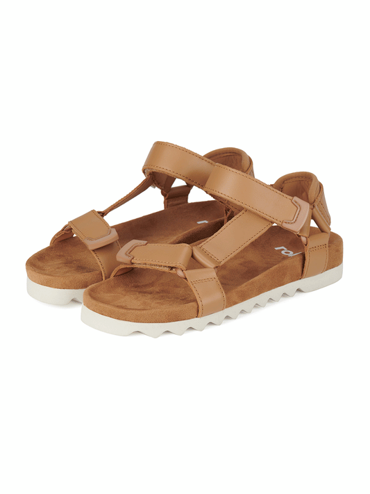 Sandal Tooth Wedge - SOFT TAN