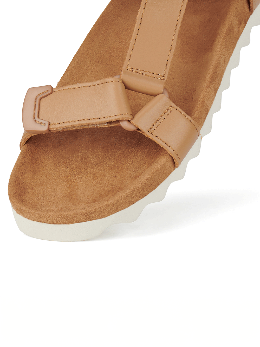 Sandal Tooth Wedge - SOFT TAN