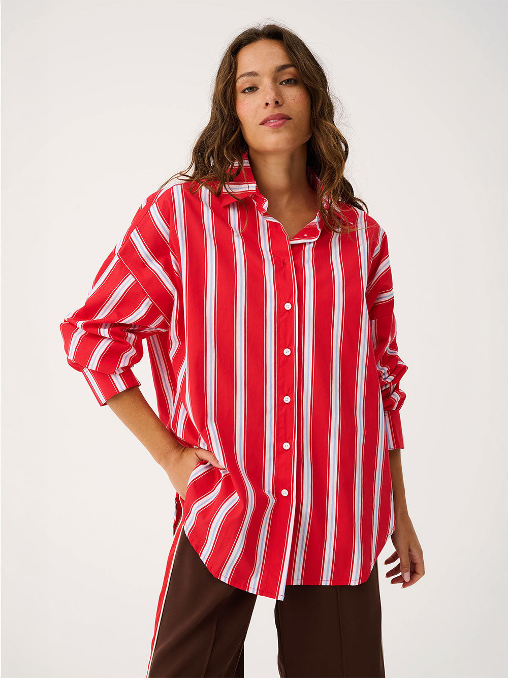 Tammy Stripe Shirt - SIREN