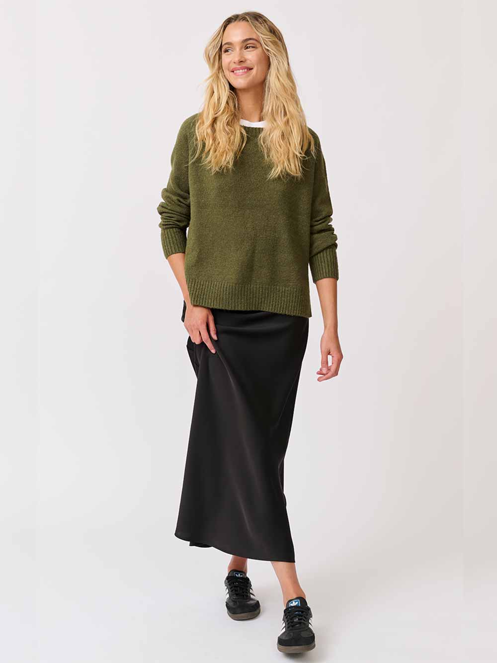 Tory Knit Sweater - KHAKI