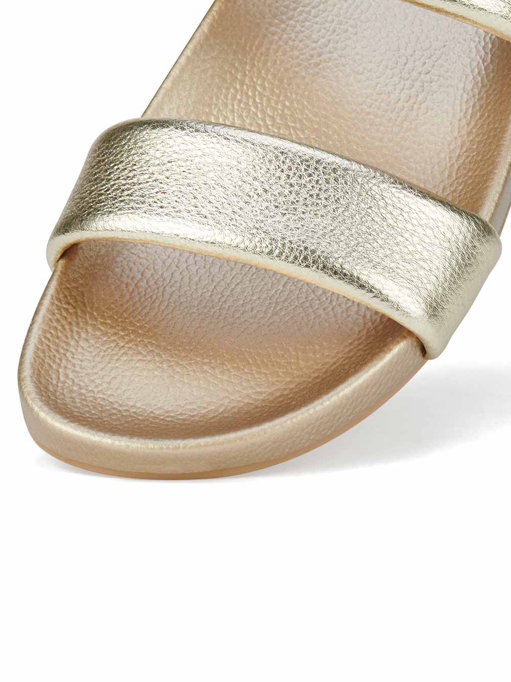 Tide Strap Sandal - GOLD
