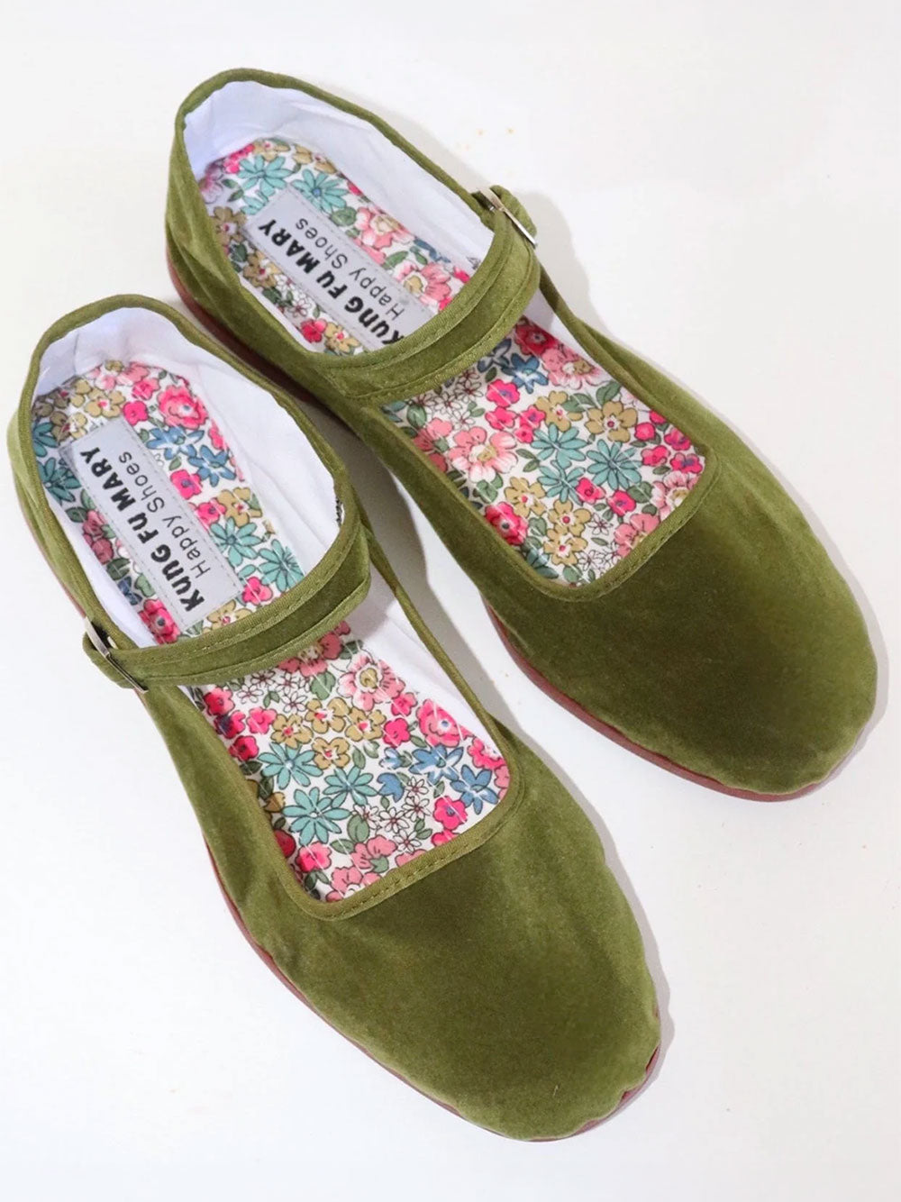 Velvet Shoe - OLIVE