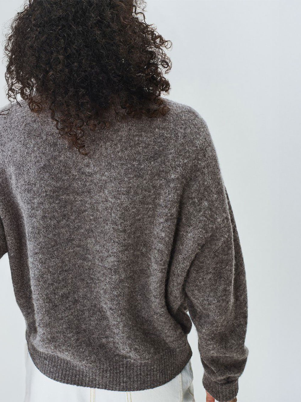 Vitow Sweater - STEEL MELANGE