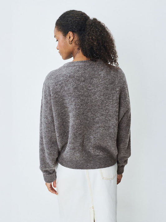 Vitow Sweater - STEEL MELANGE
