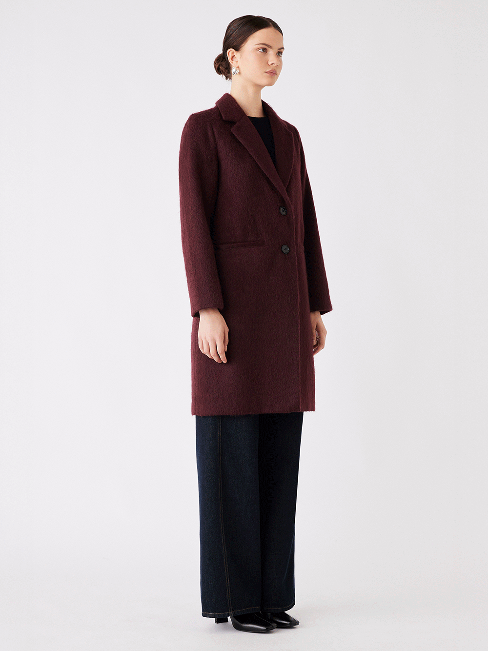 Venice Coat - WINE
