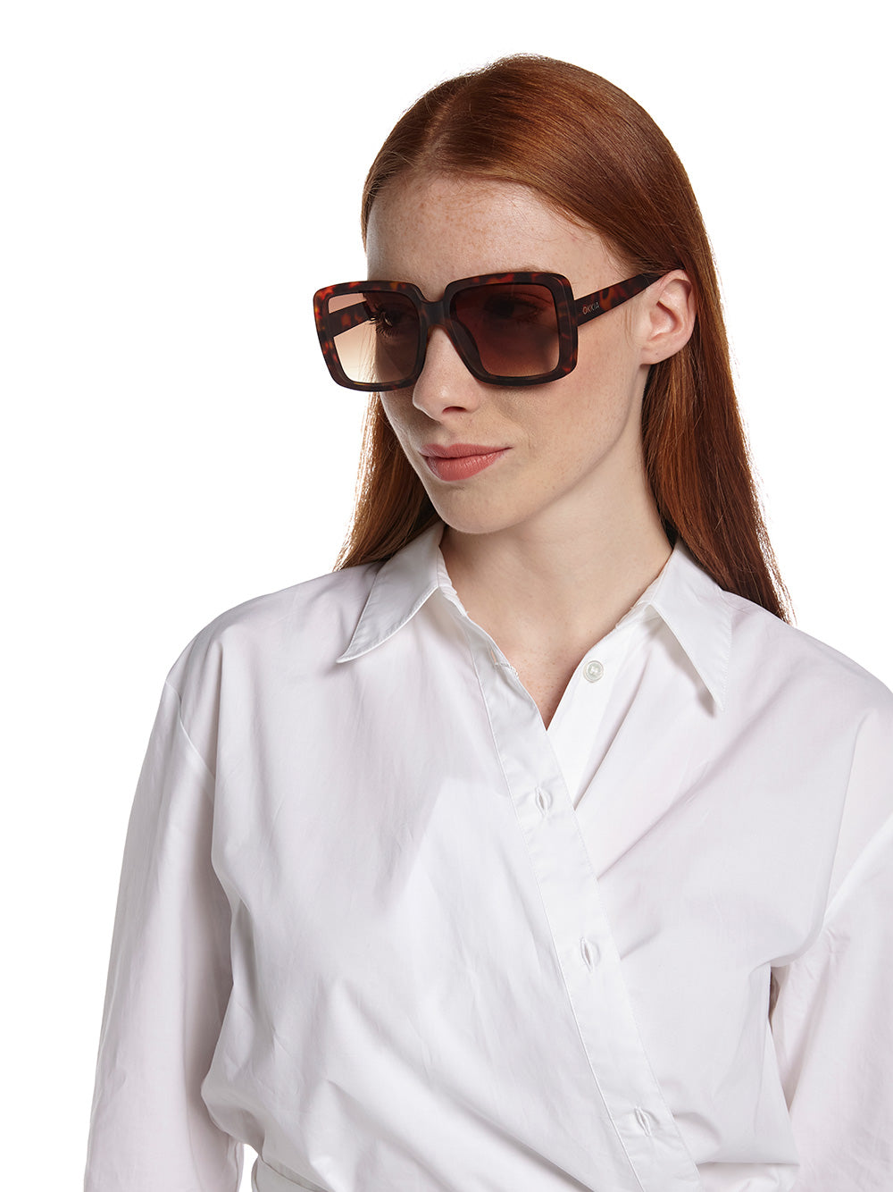 Alessia Sunglasses (OK027) - CLASSIC HAVANA
