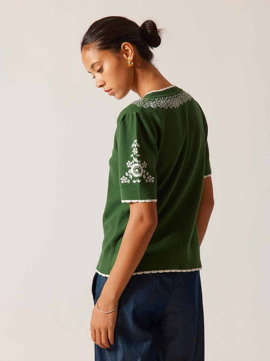 Ariel Sweater - GREEN