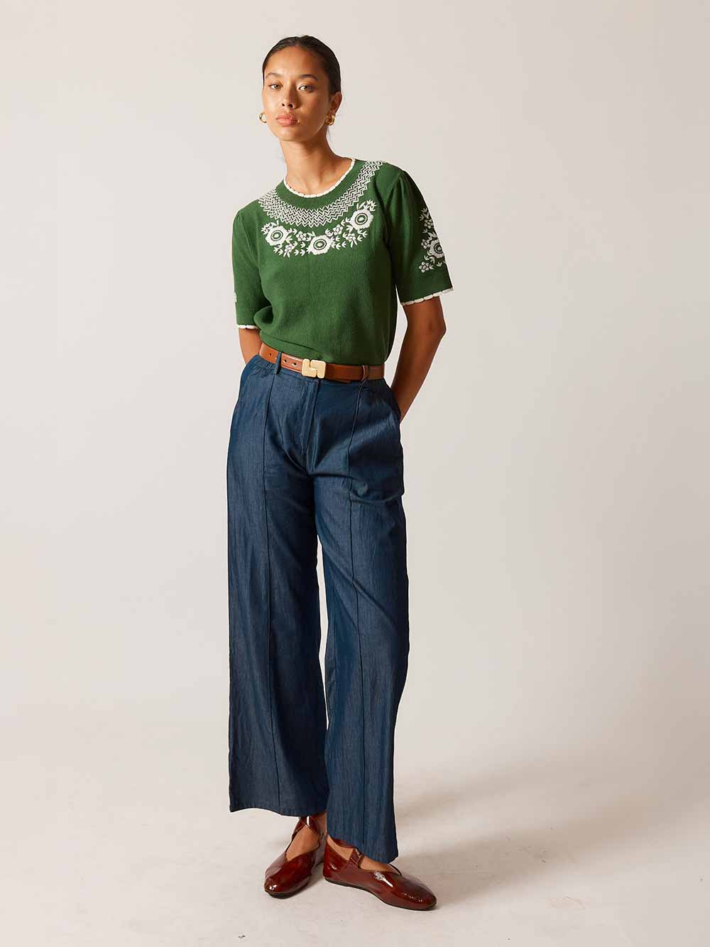 Ariel Sweater - GREEN