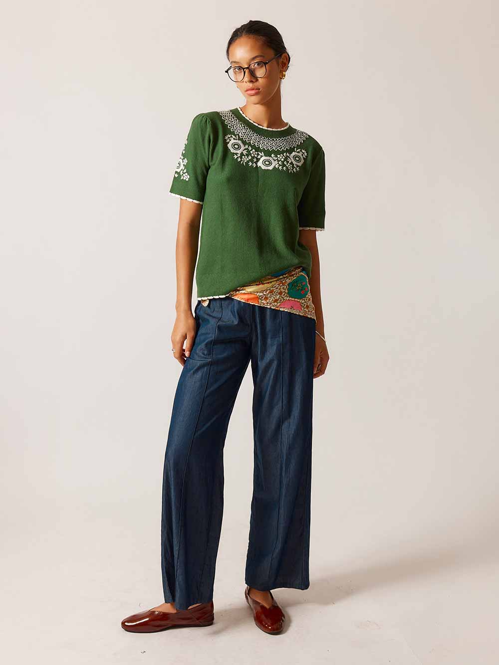 Ariel Sweater - GREEN