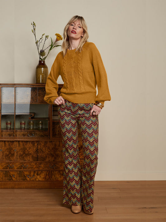 Raglan Top Atlantis - MUSTARD