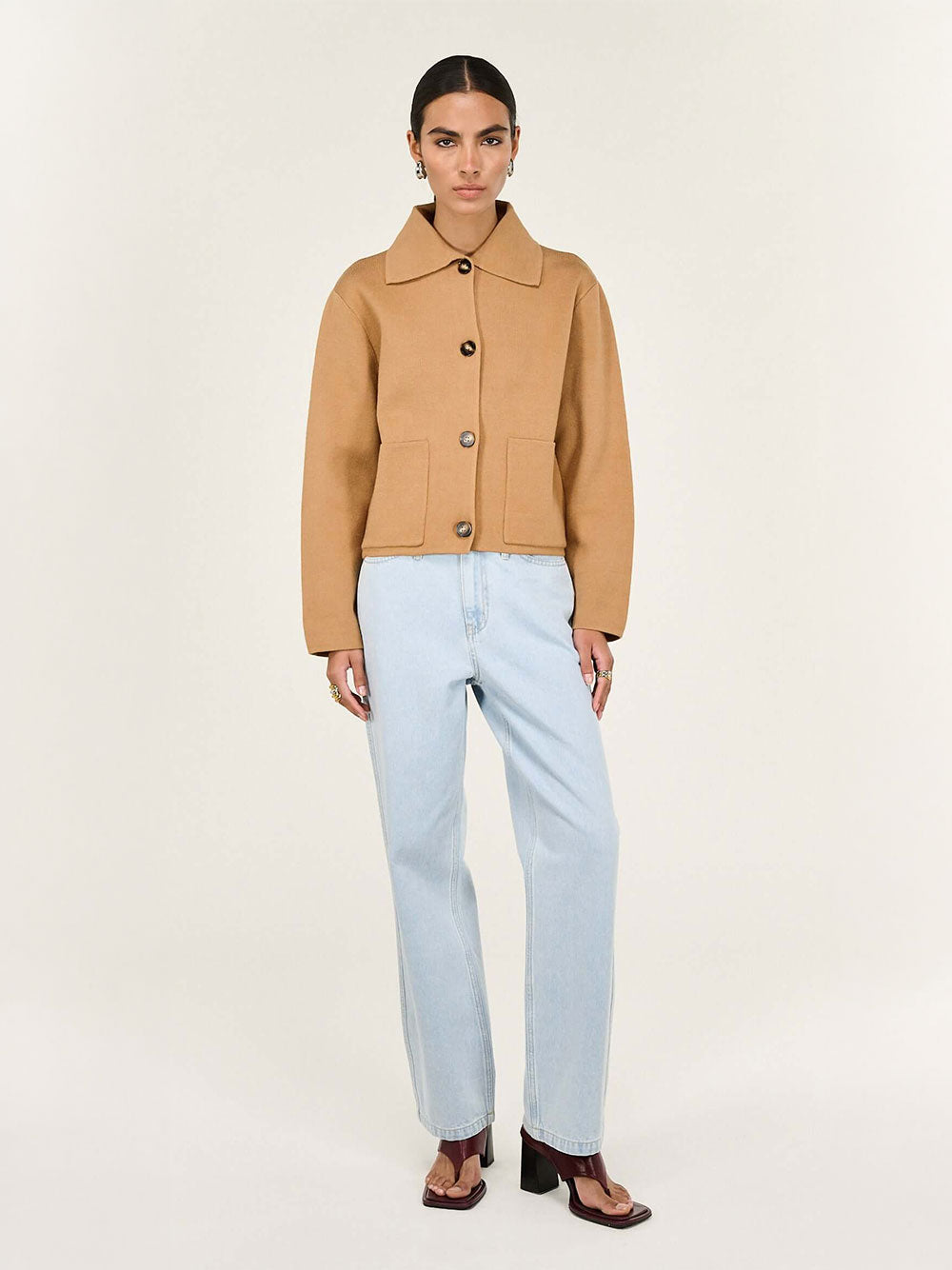 Aura Knit Barn Jacket