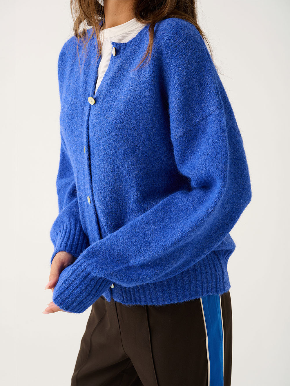 Aurora Knit Cardigan - COBALT