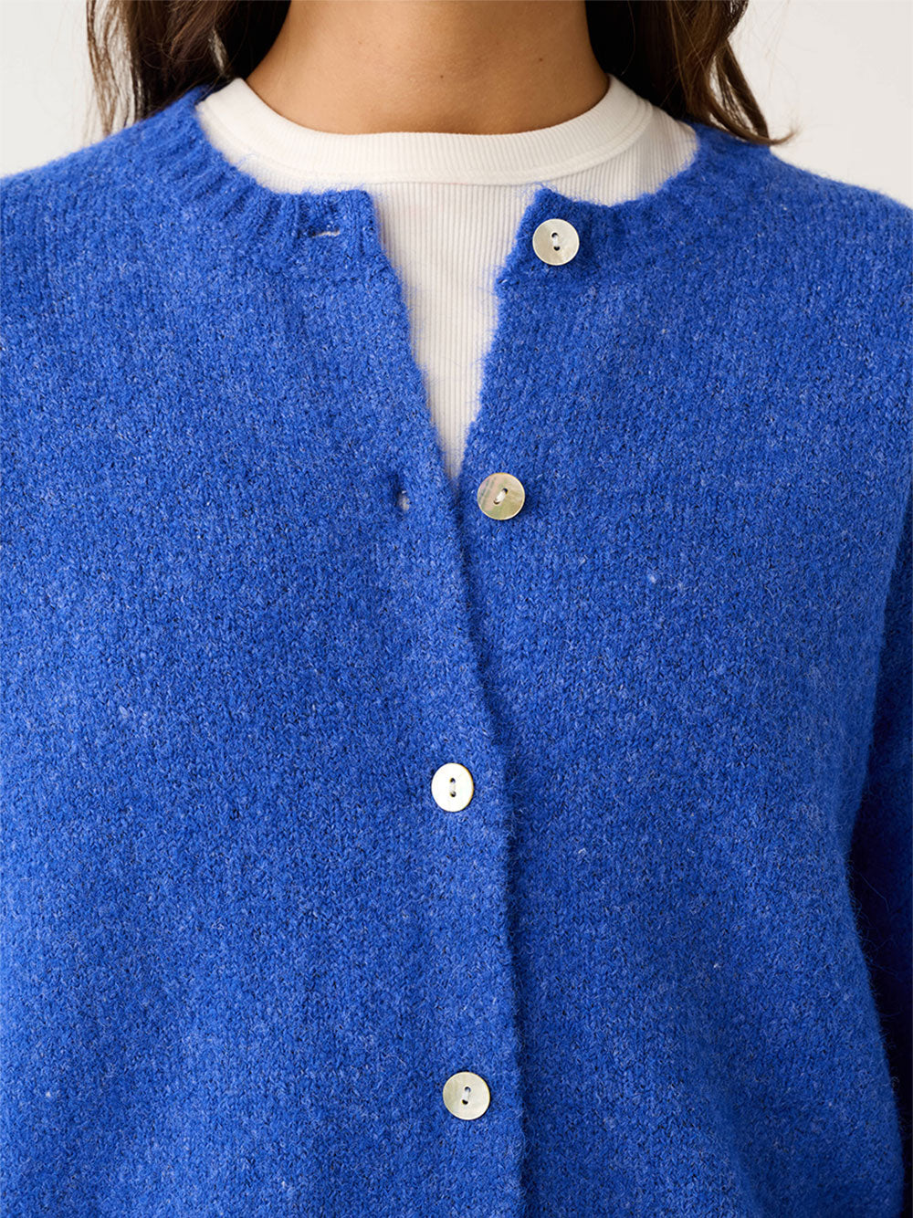 Aurora Knit Cardigan - COBALT