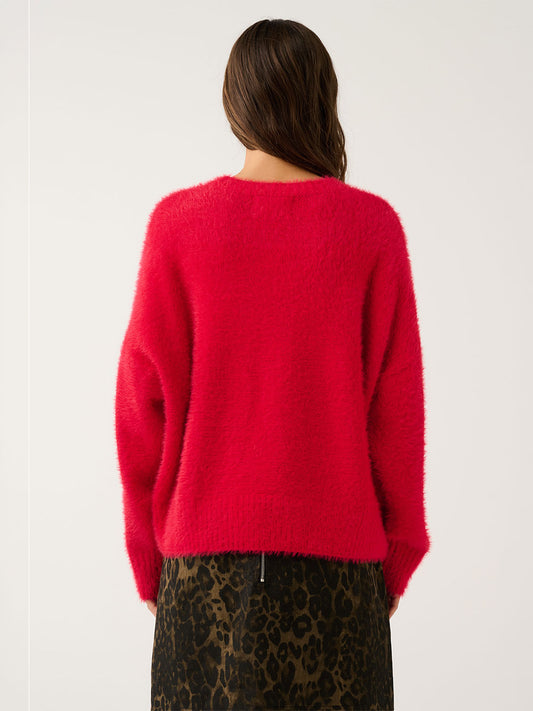 Ayla Knit Sweater - SCARLETT
