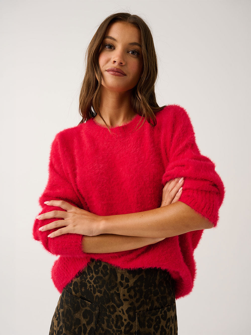 Ayla Knit Sweater - SCARLETT