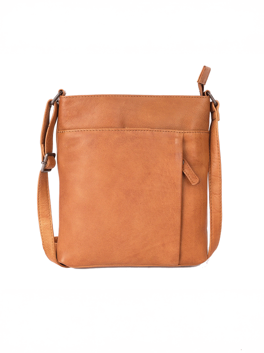 Barcelona Crossbody Bag - TAN