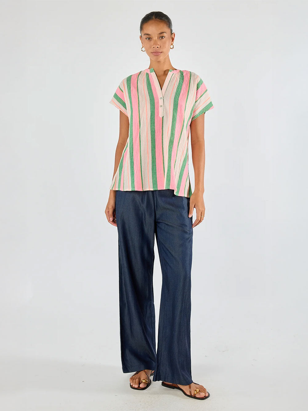 Basque Top - GREEN