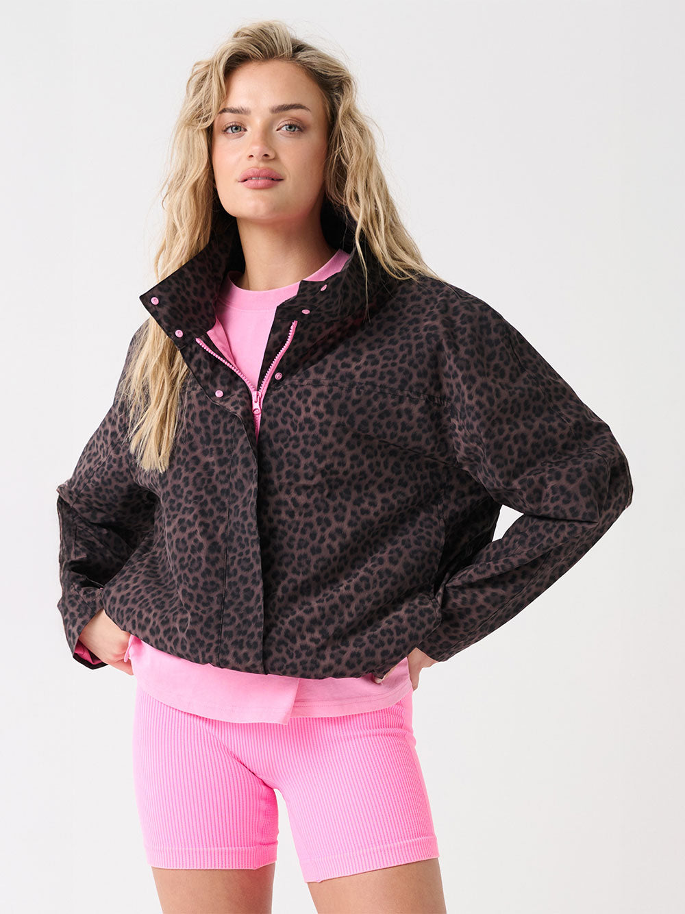 Beau Spray Jacket - CHOCOLATE LEOPARD