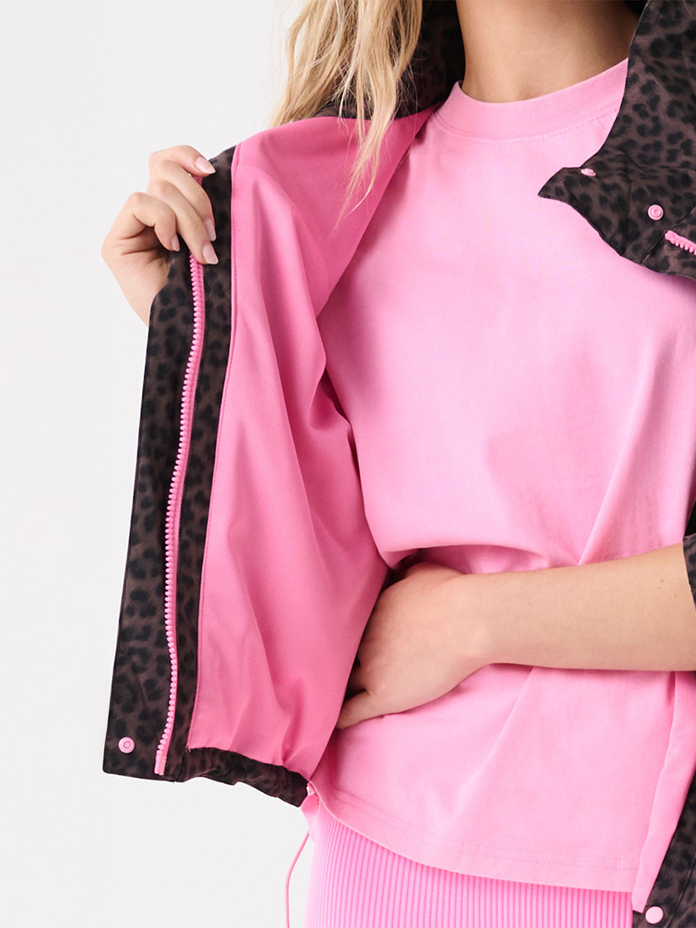 Beau Spray Jacket - CHOCOLATE LEOPARD