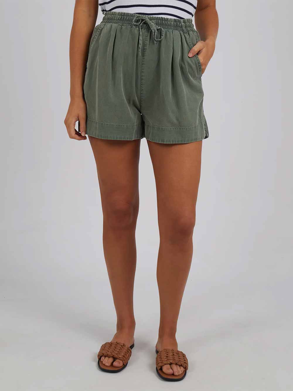 Bliss Washed Short - CLOVER