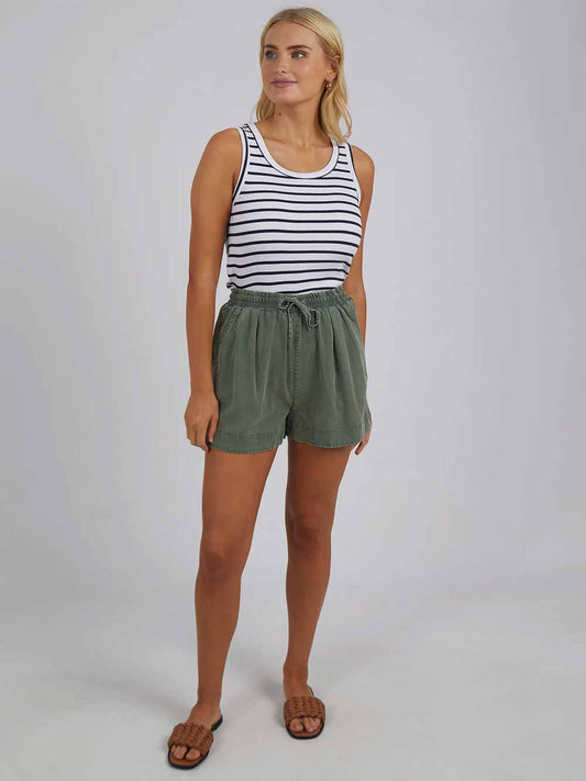 Bliss Washed Short - CLOVER