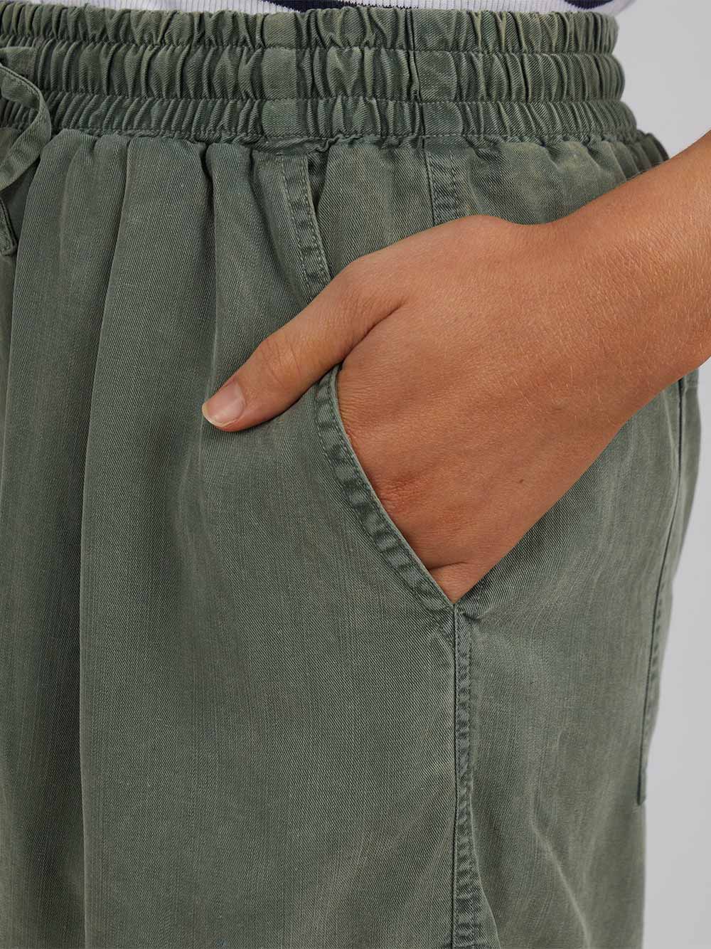 Bliss Washed Short - CLOVER