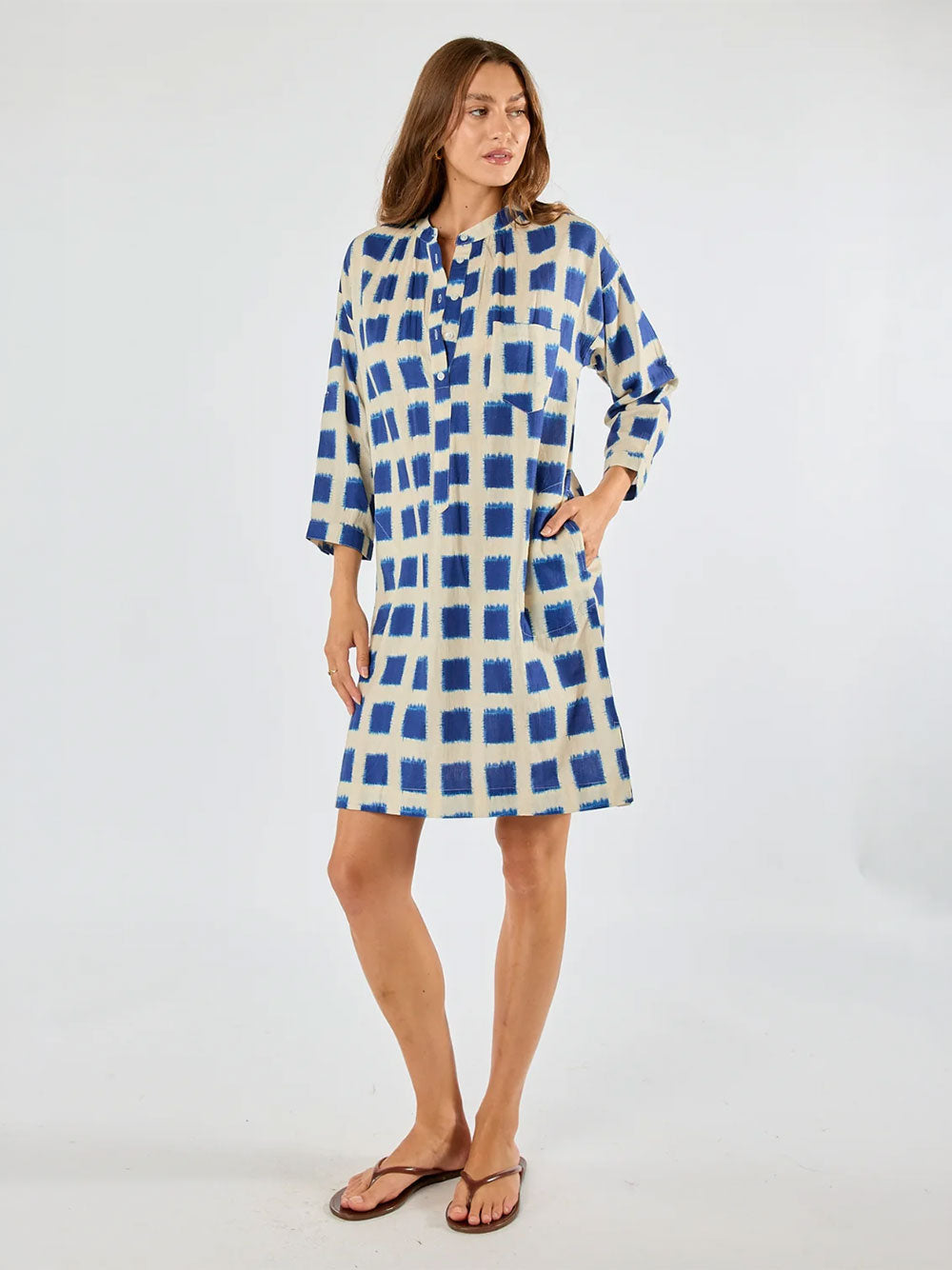 Bloc Mini Dress