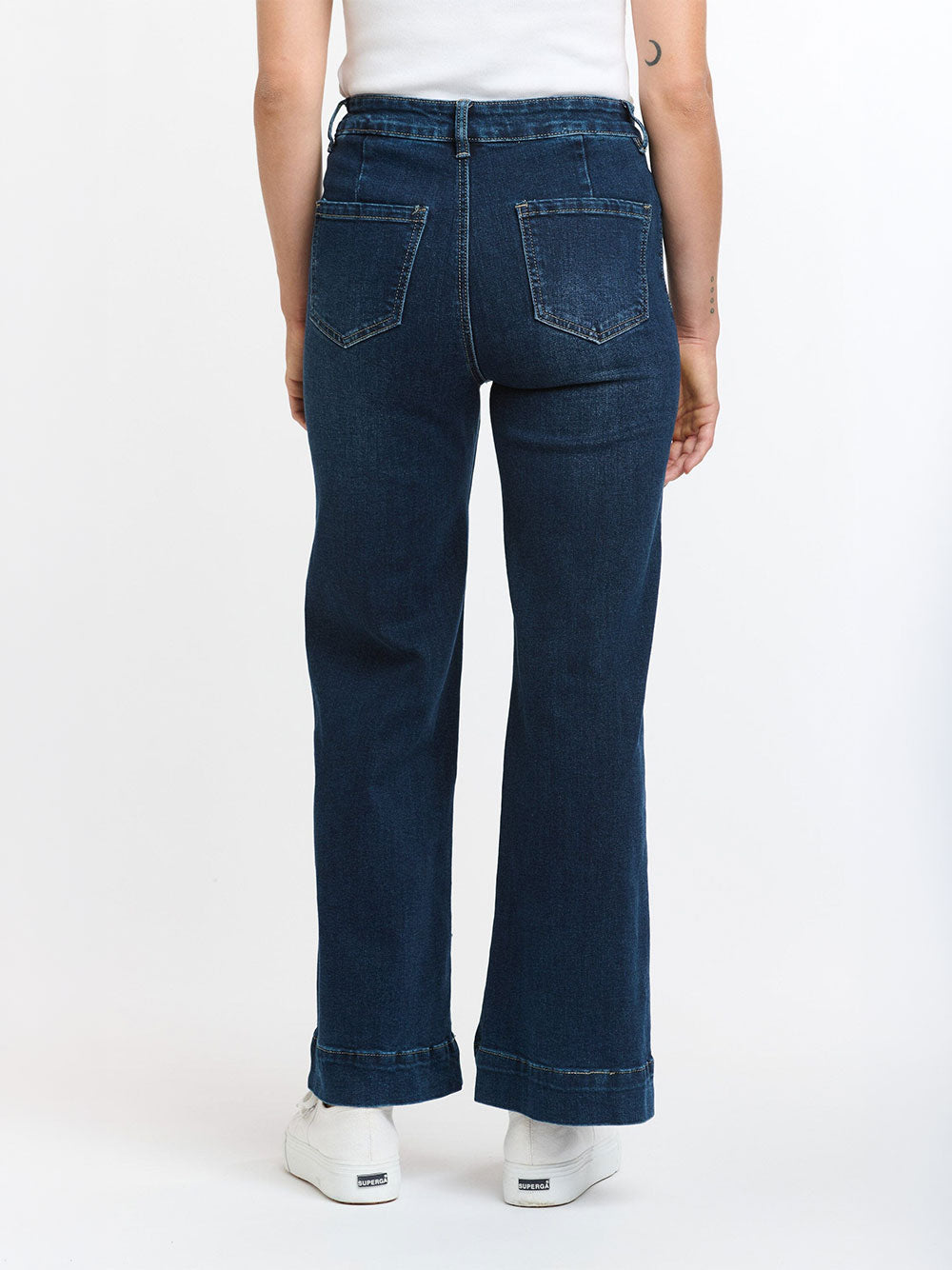 Bobbi 7/8 Jeans - DENIM