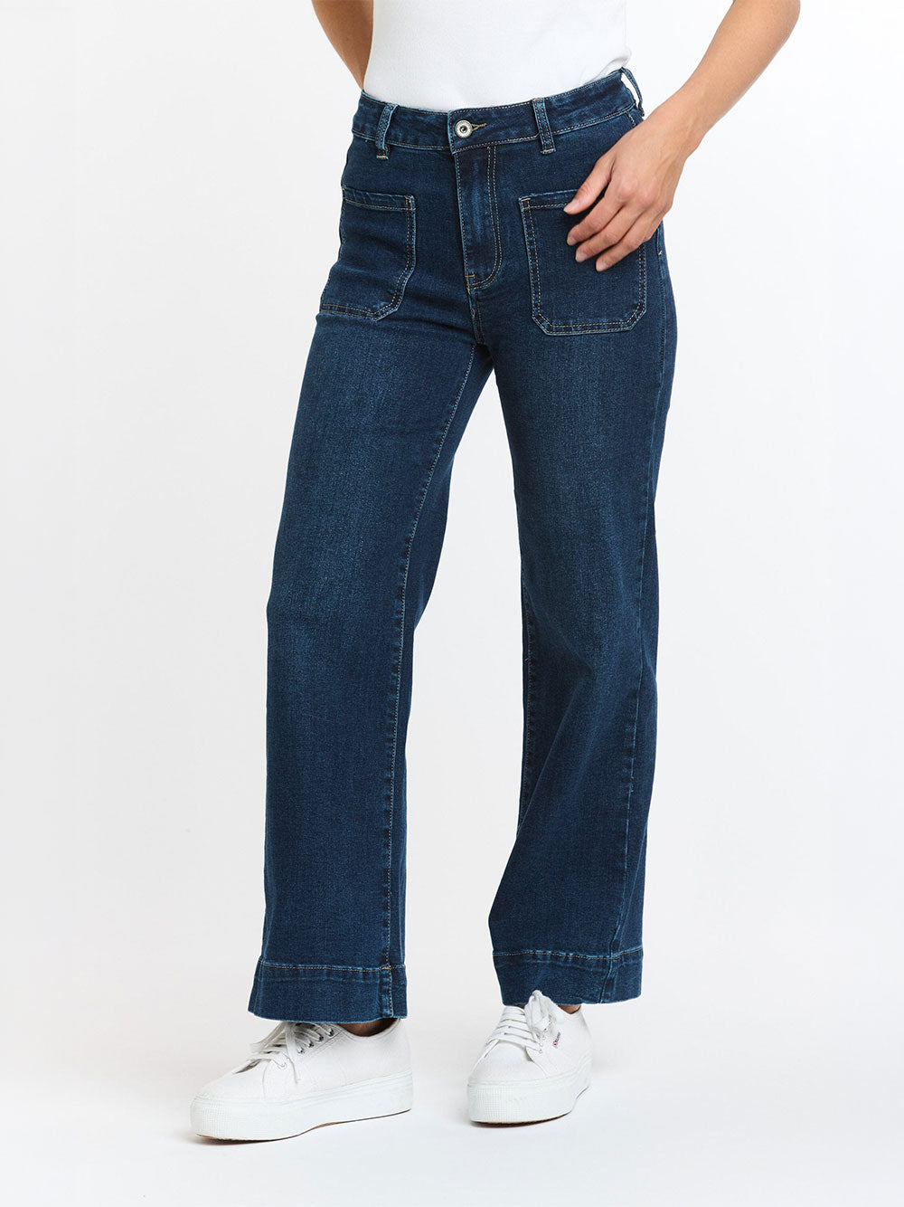 Bobbi 7/8 Jeans - DENIM