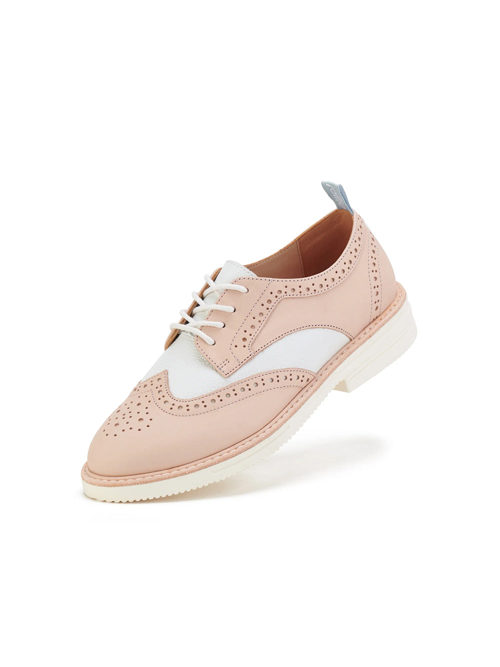Brogue Rise - TAN/WHITE