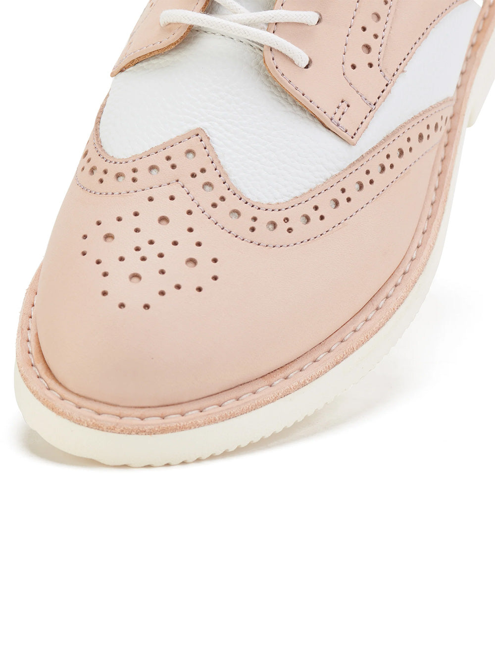 Brogue Rise - TAN/WHITE