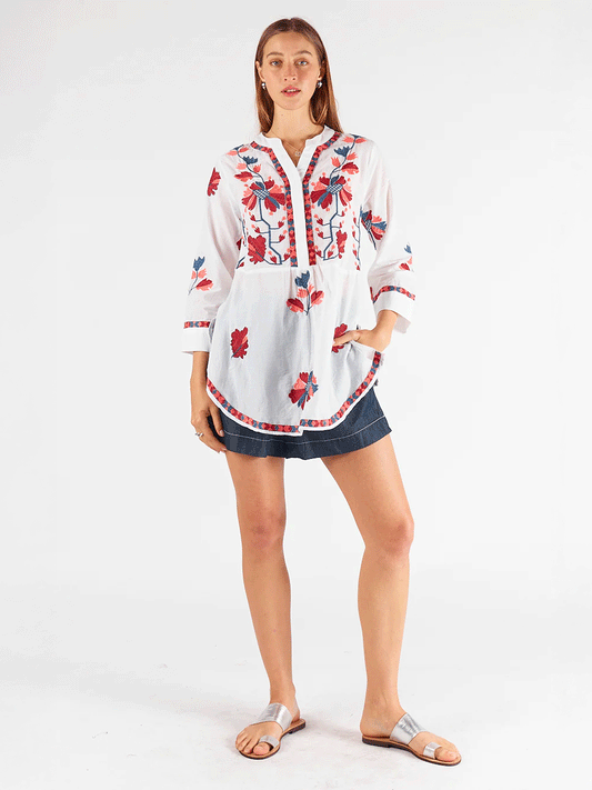 Cabarete Shirt - WHITE