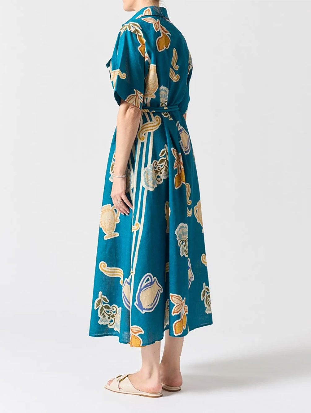 Cannes Dress - BLUE TANGIER