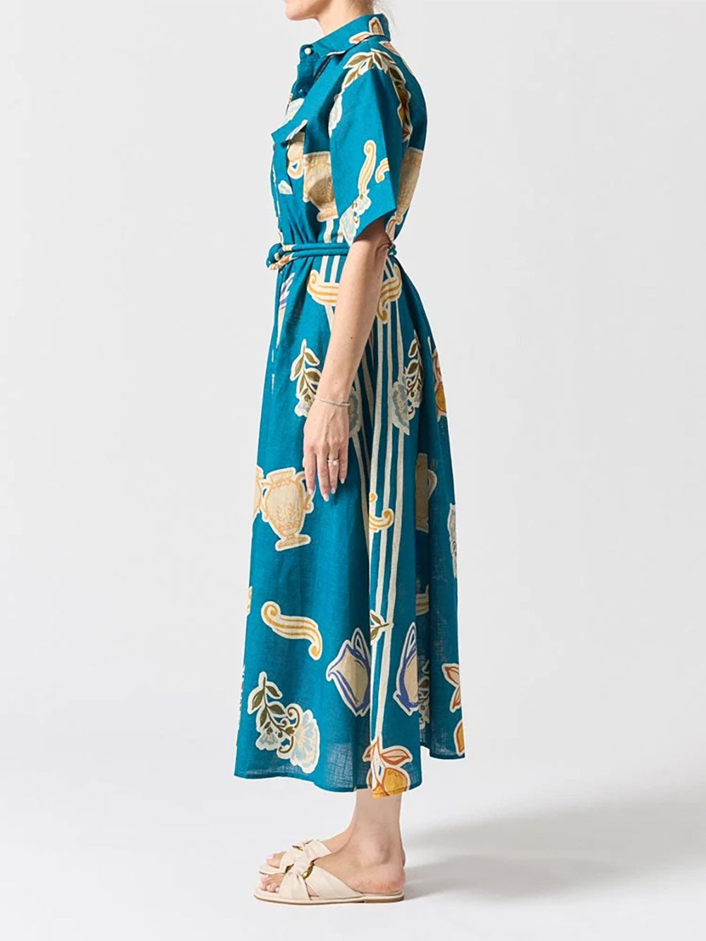 Cannes Dress - BLUE TANGIER