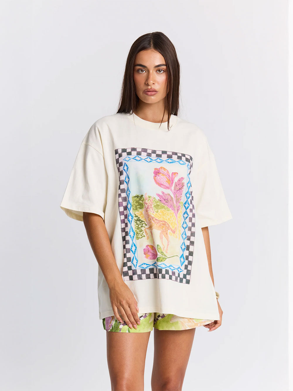 Celestial Garden Oversized Tee