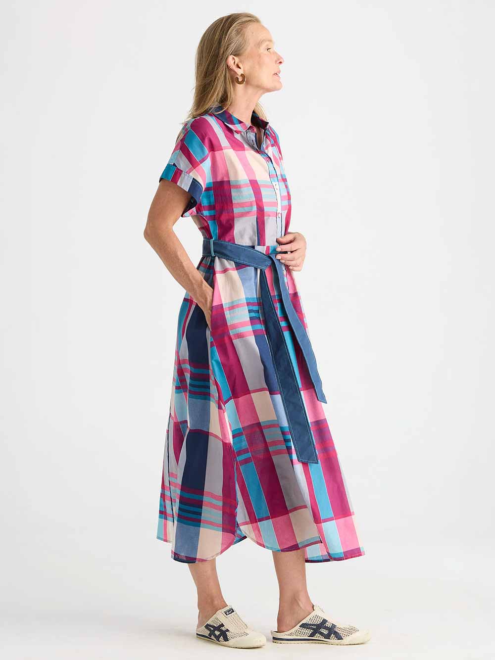 Checked Dress