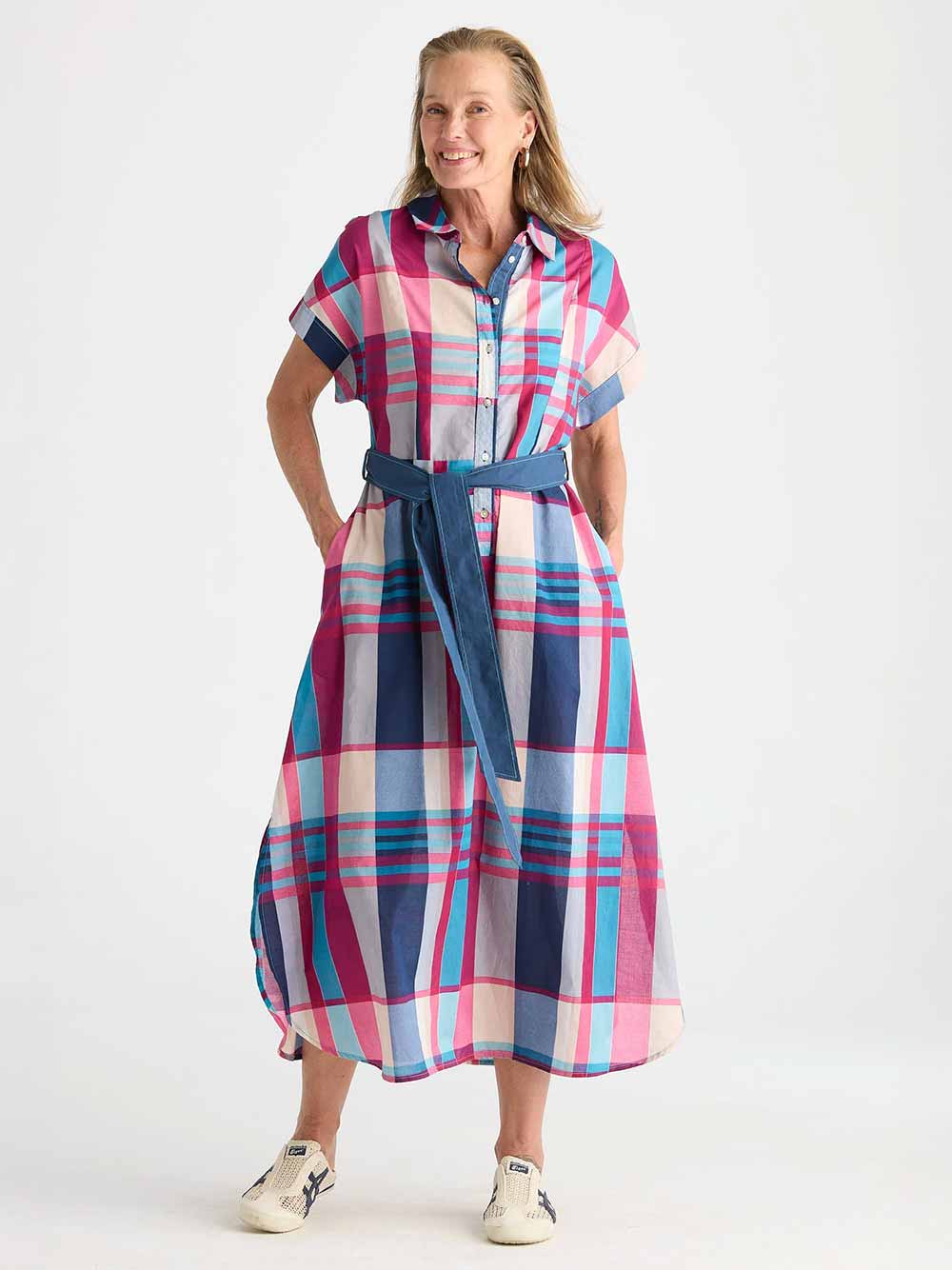Checked Dress