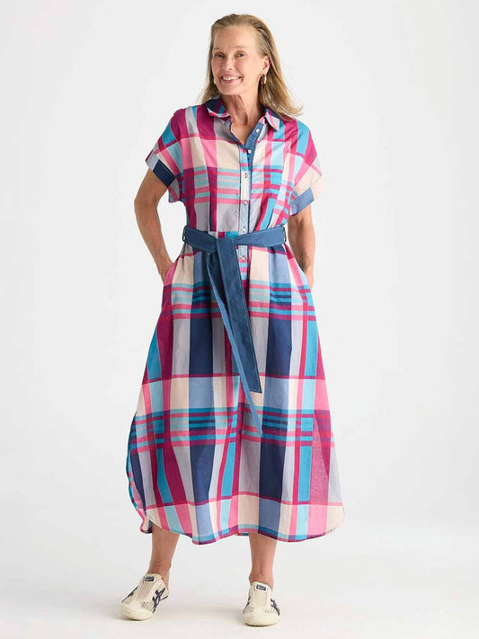 Checked Dress