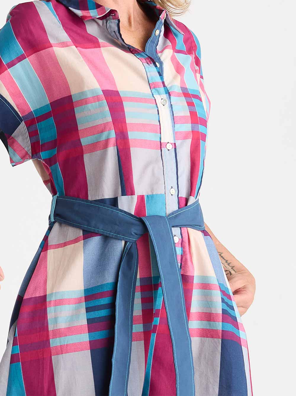 Checked Dress