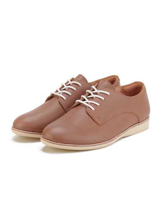 Derby Chestnut Shoes