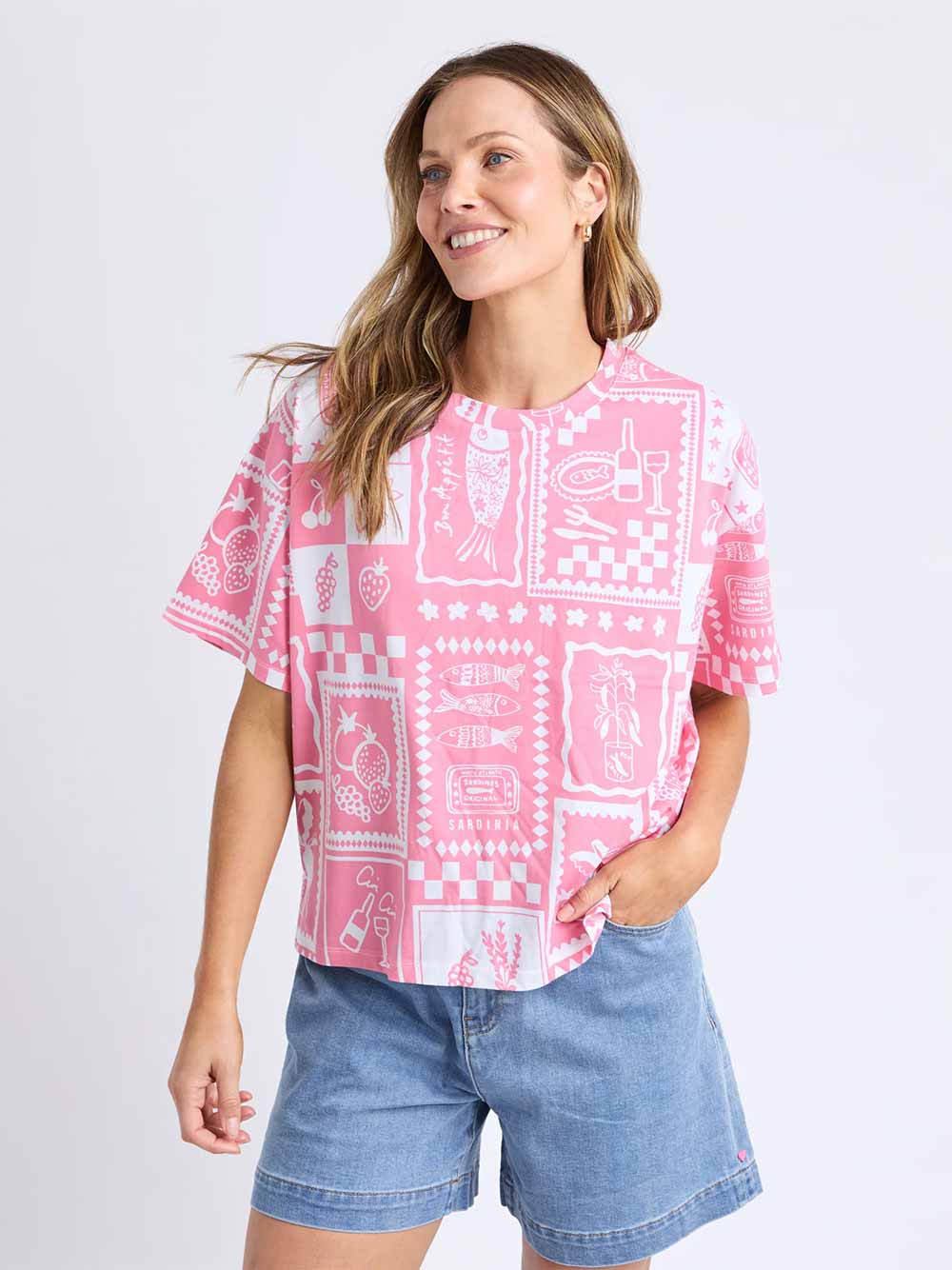 Chin Chin Tee - PINK