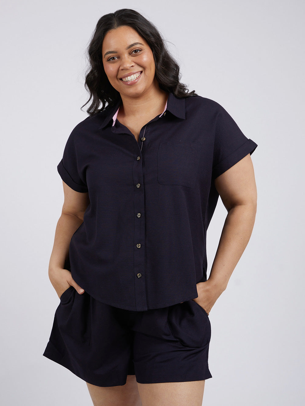 Clem Shirt - NAVY