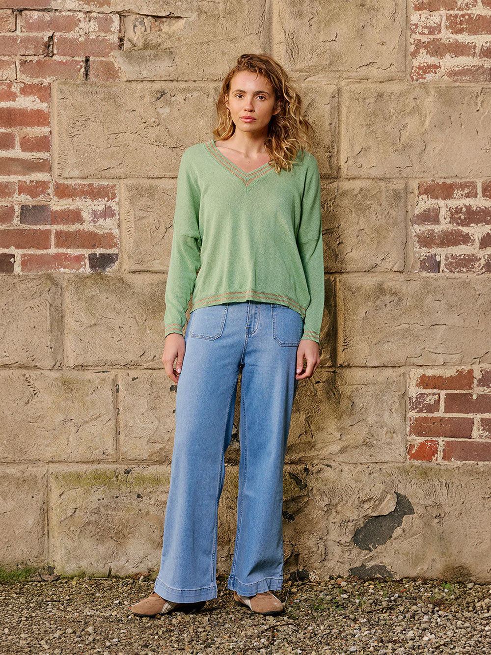 Lurex College Knit - MENTA