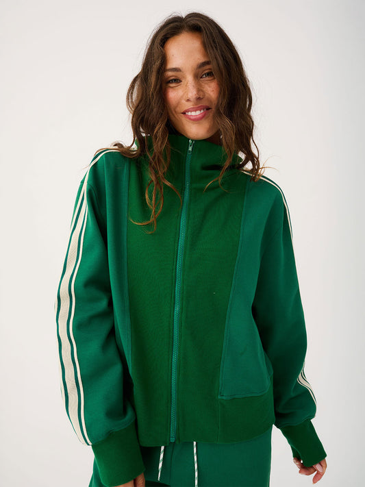 Corey Zip Through Sweater - TIDE