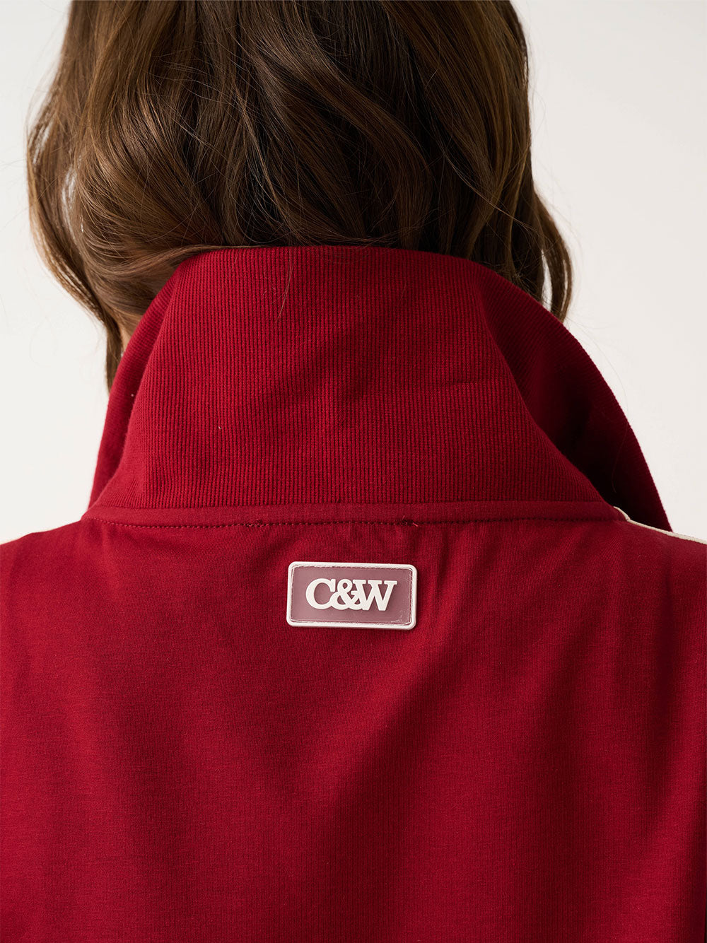 Corey Zip Through Sweater - MULBERRY