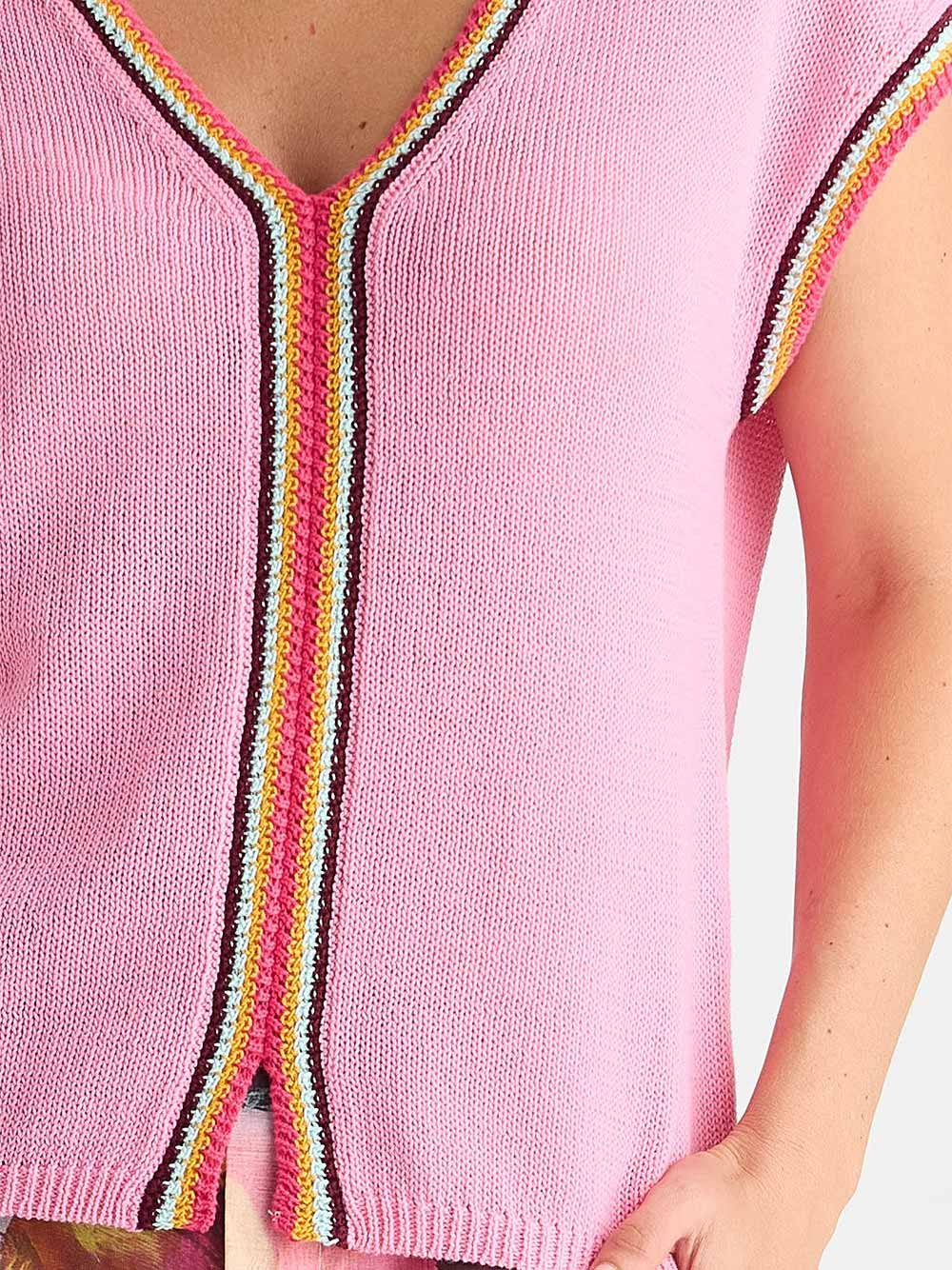Crochet Trim Tank