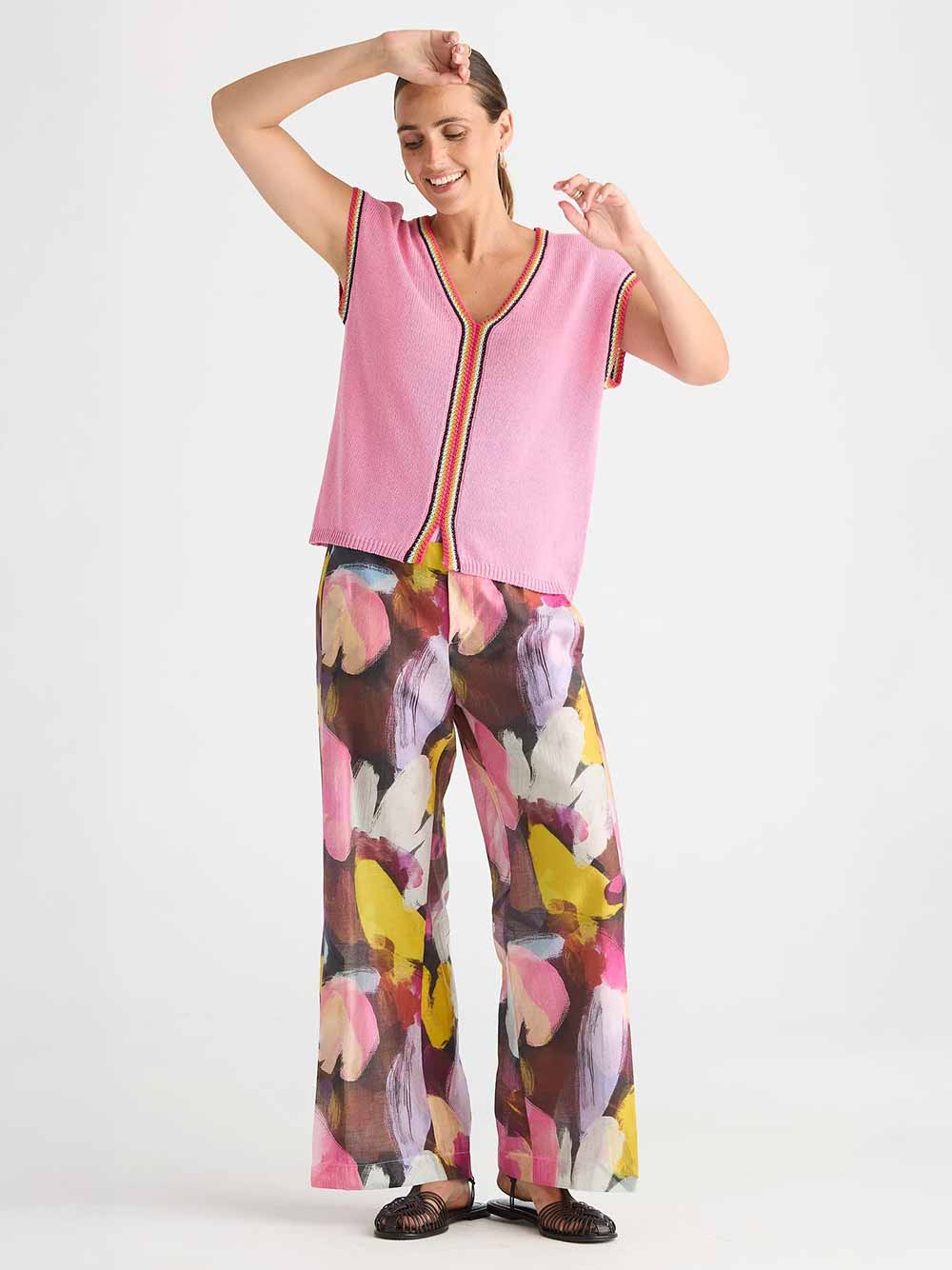 Crochet Trim Tank
